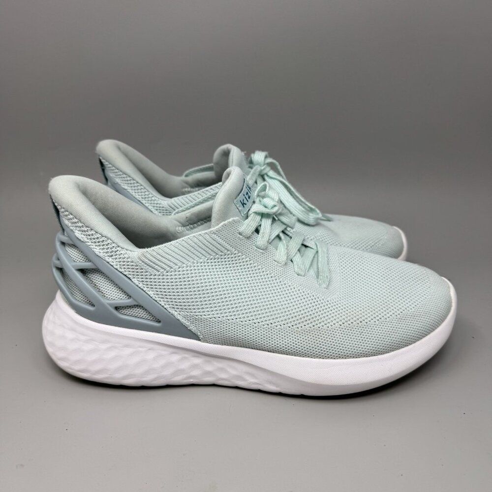 KIZIK Athens Hands Free Sneaker Mint Green Surf Spray Shadow Size 8.5 Wide